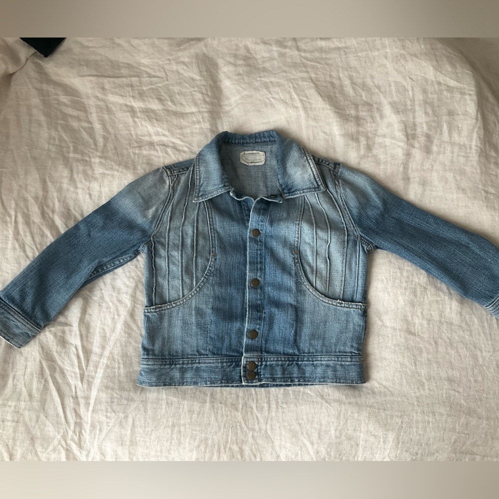 Current/Elliott cropped denim jacket, xs jean jacket - Picture 2 of 12